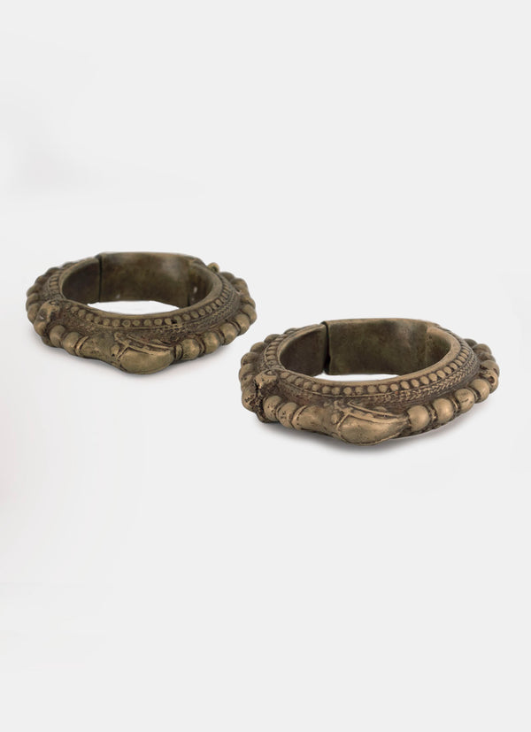 Traditional Brass Bracelet From Batak
