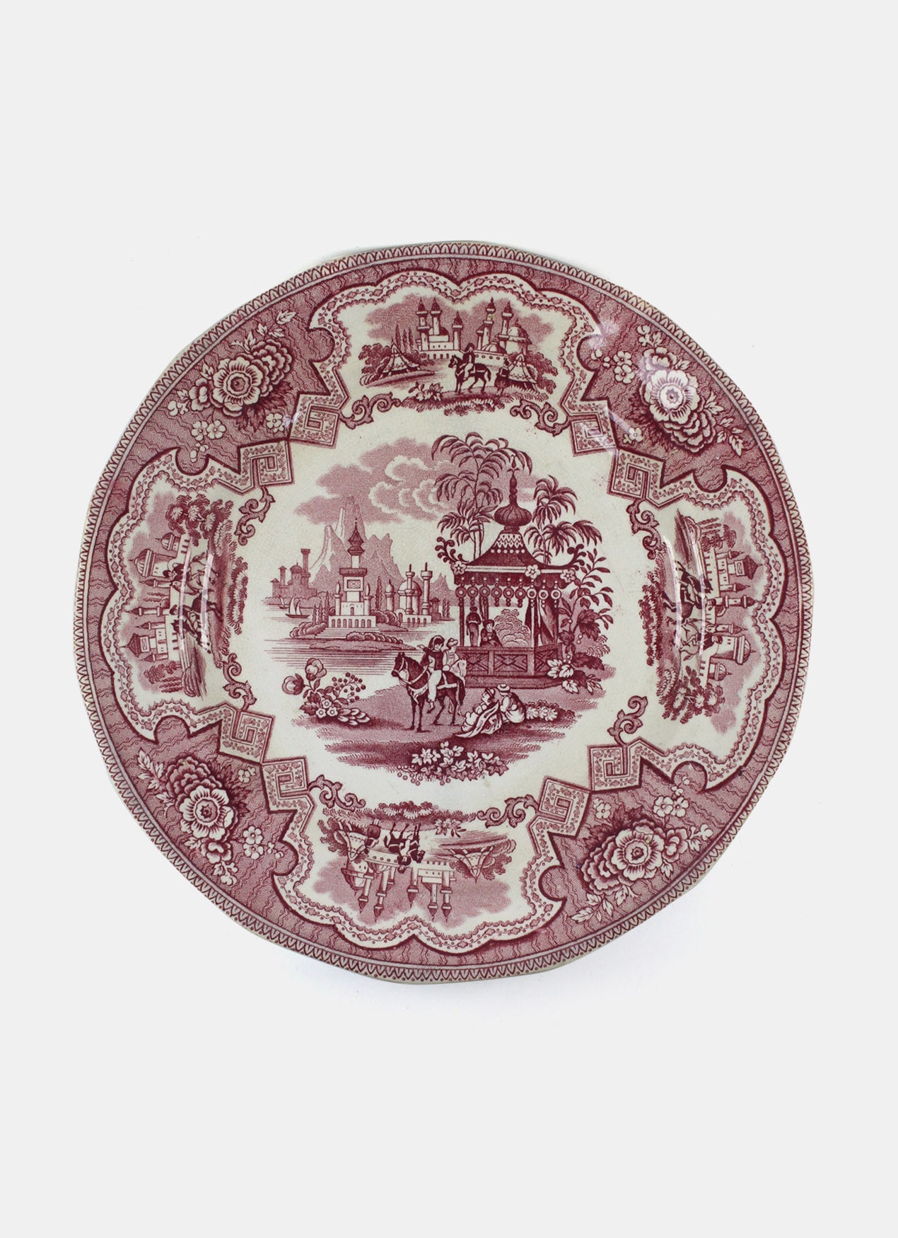 Dutch Ceramic Plate Pithecanthropus Bali