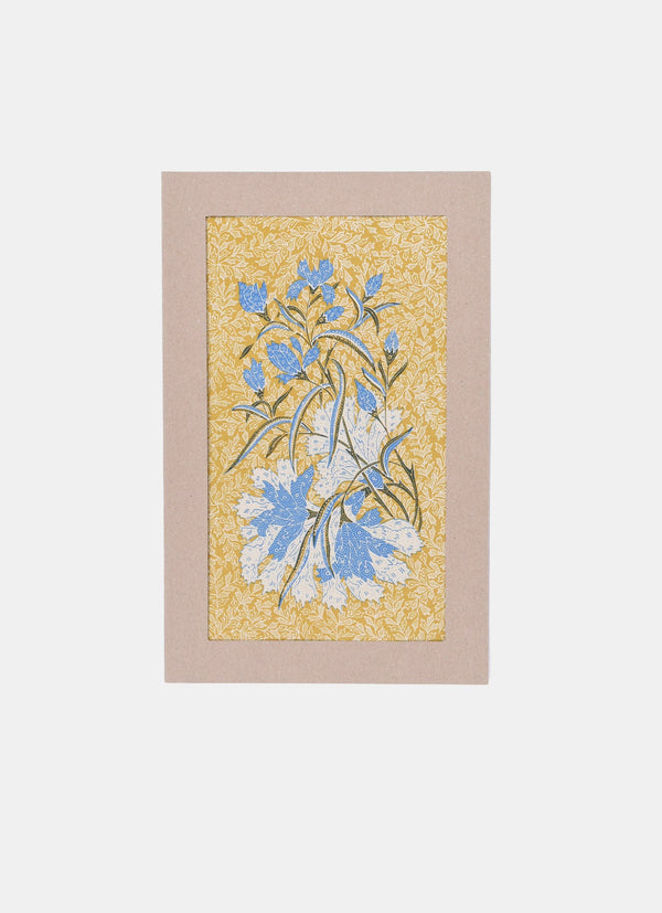 Batik Wall Decoration – Buket Putih Latar Banji 03