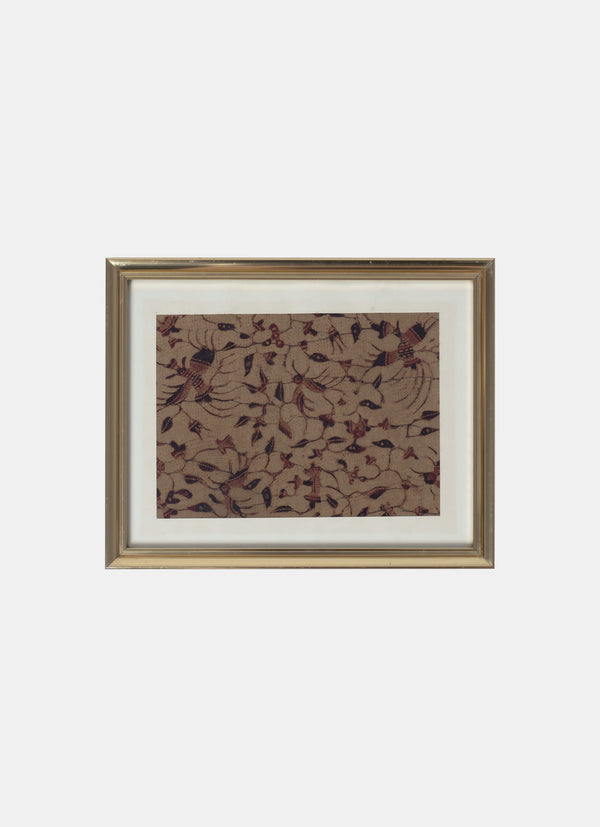 Old Batik Frame Decoration