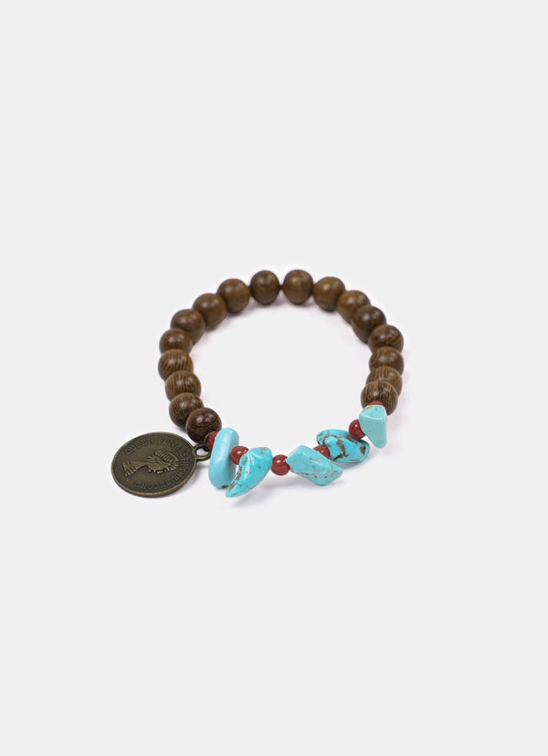 Stone With Metal Bracelet