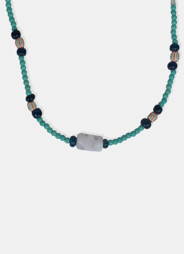 Beads Necklace - Agate Phiros Hijau