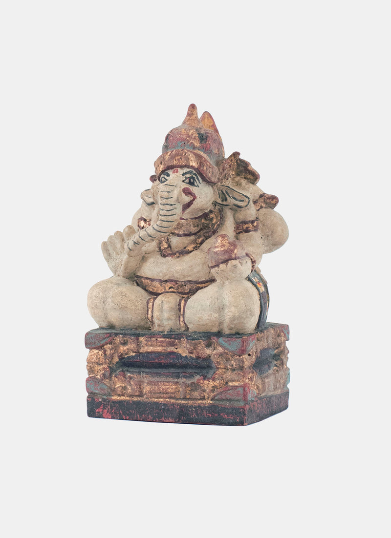 Repro Statue - Ganesha Duduk 15cm