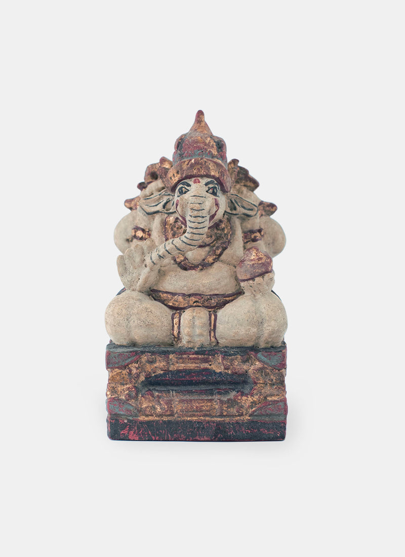 Repro Statue - Ganesha Duduk 15cm