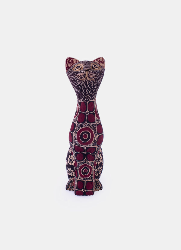 Wooden Batik - Kucing Anggora