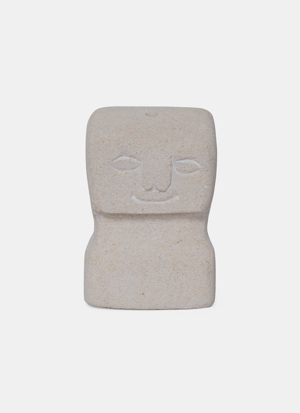 Sandstone Statue White Stone Incense Holder