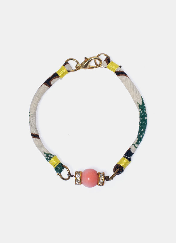 Stone W/Metal Bracelet