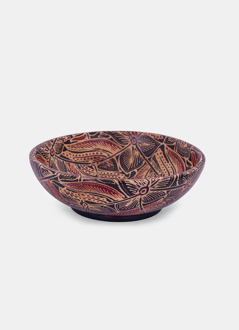 Wooden Batik HouseHold - Bowl Round Double 20