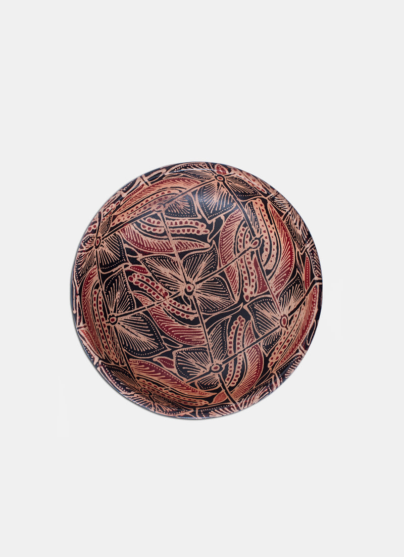 Wooden Batik HouseHold - Bowl Round Double 20