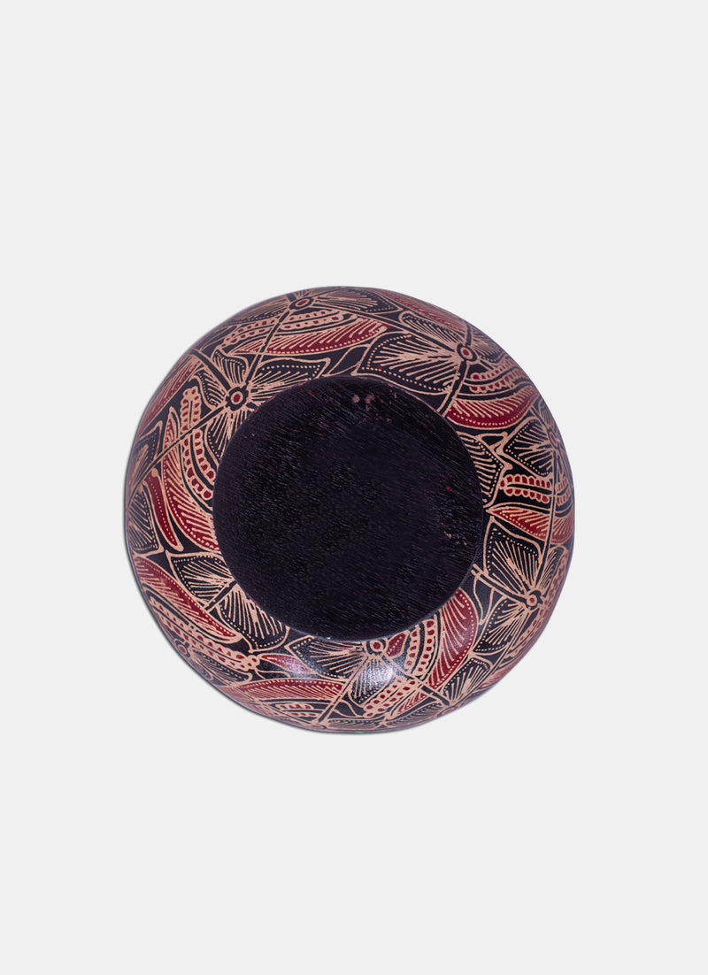 Wooden Batik HouseHold - Bowl Round Double 20