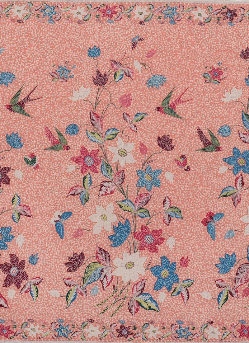 Bunga Oranye - Kain Panjang Motif Batik Pithe