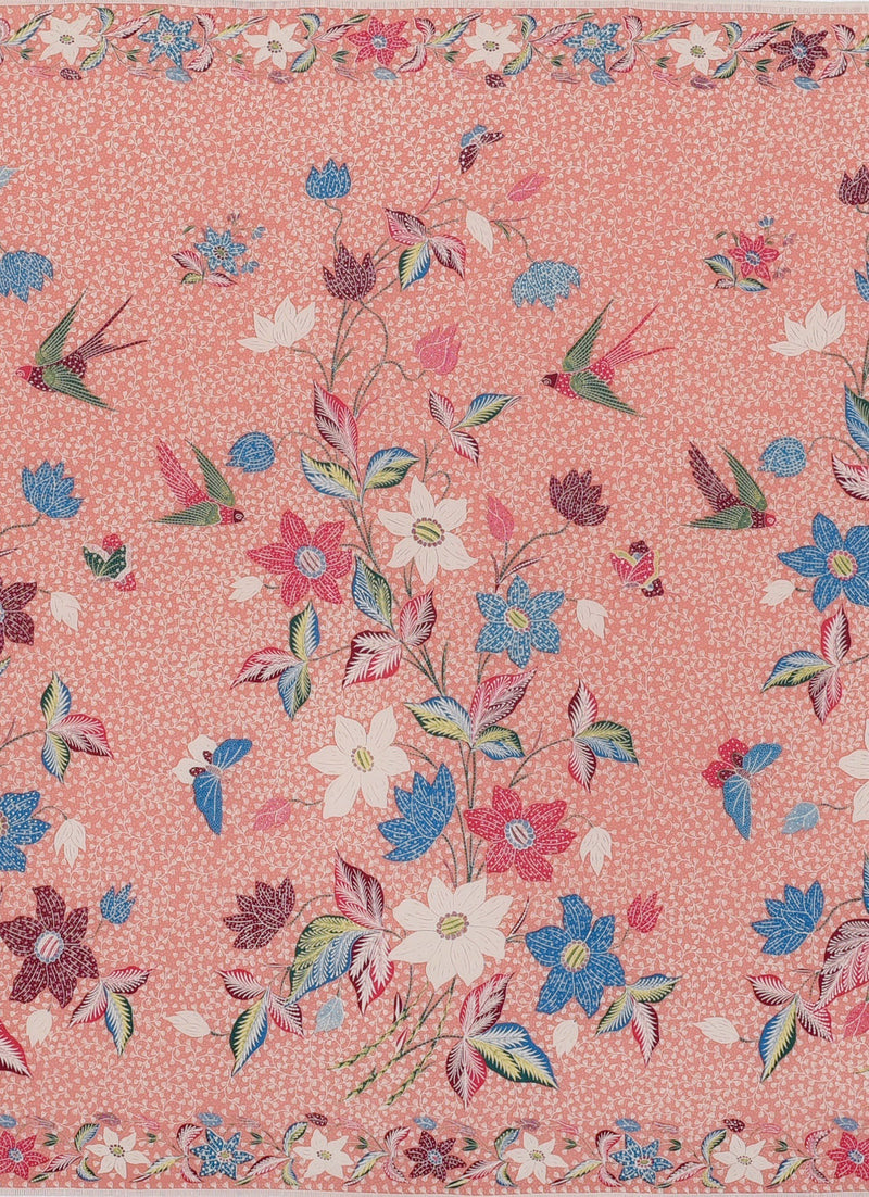 Bunga Oranye - Kain Panjang Motif Batik Pithe