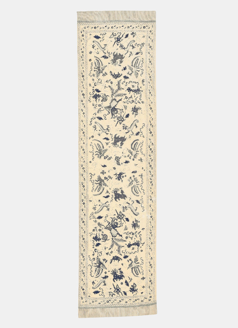 Pithe Design Rembang Dewa Dewi - Selendang Motif Batik Pithe – Pithecanthropus Bali