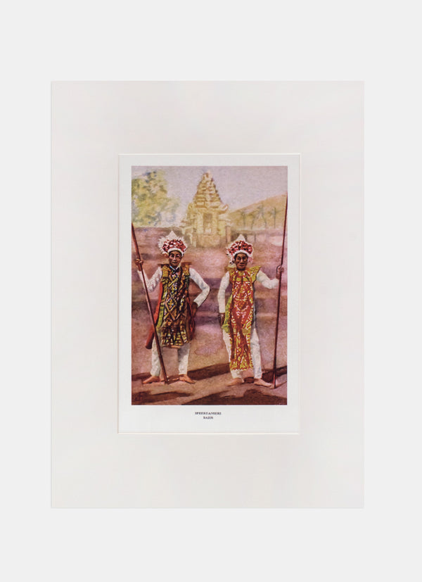 Repro Chromolithograph - Baris