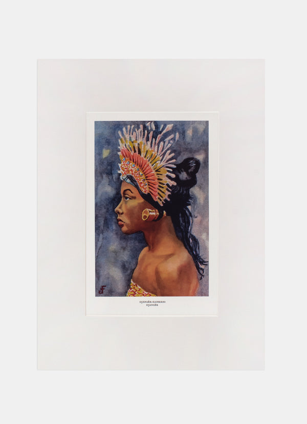 Repro Chromolithograph - Djanger