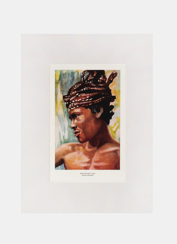 Repro Chromolithograph - Orang Kaoela