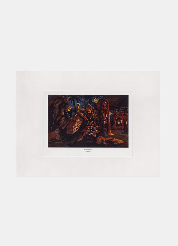 Repro Chromolithograph - Barong
