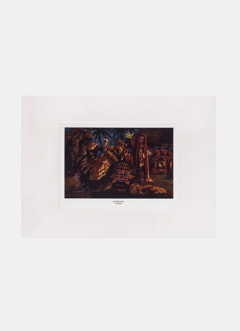 Repro Chromolithograph - Barong