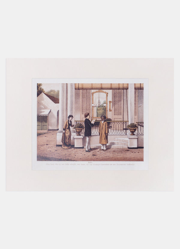 Repro Lithograph - Belet