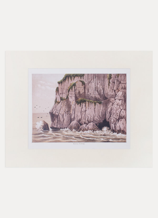 Repro Lithograph - Karang Bollong