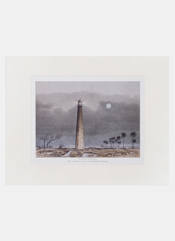 Repro Lithograph - Tandjoeng Bliembieng