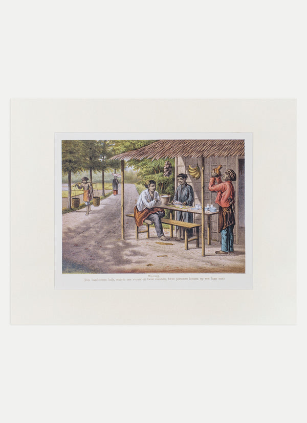 Repro Lithograph - Warong