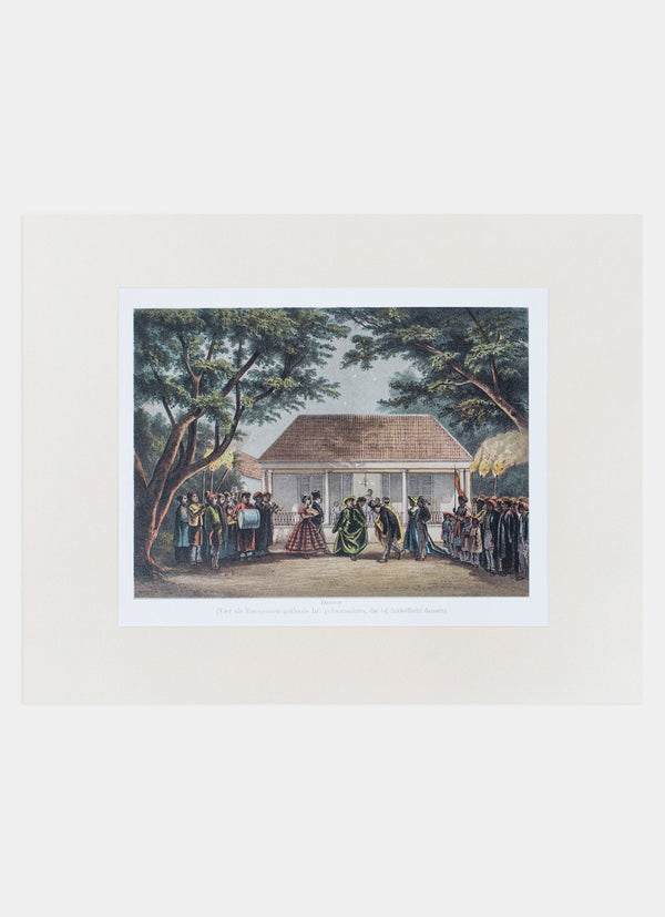 Repro Lithograph - Dansoe