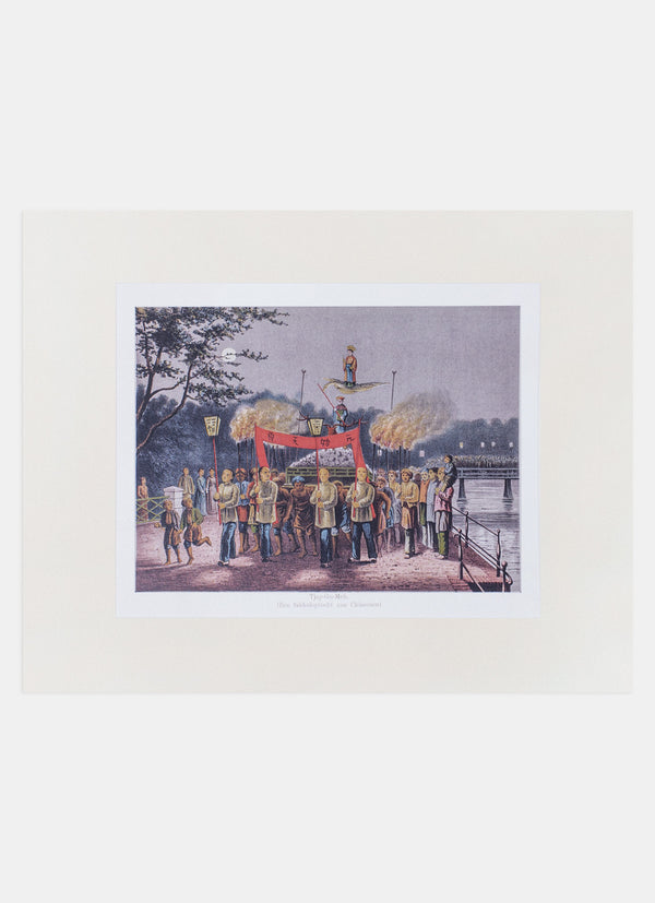 Repro Lithograph - Tjap-Go-Meh