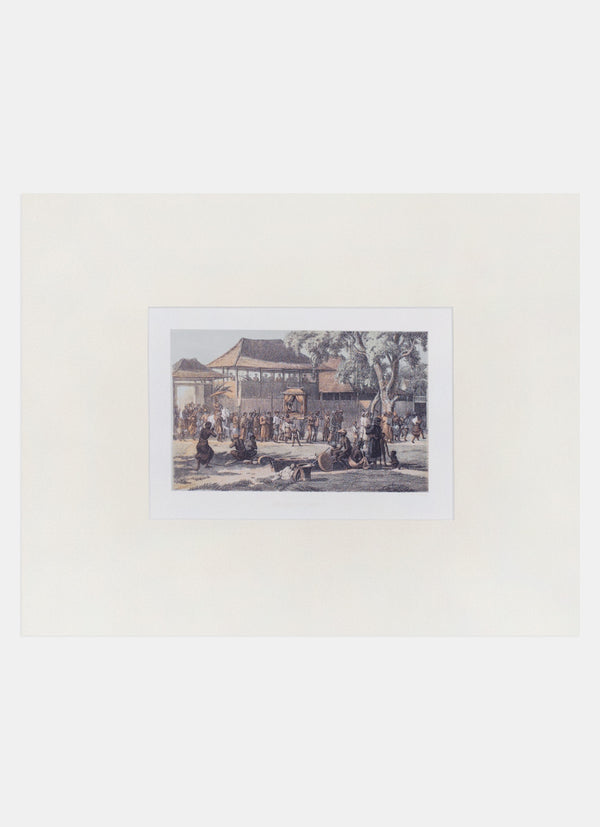 Repro Lithograph - Een Bruiloftsoptoct