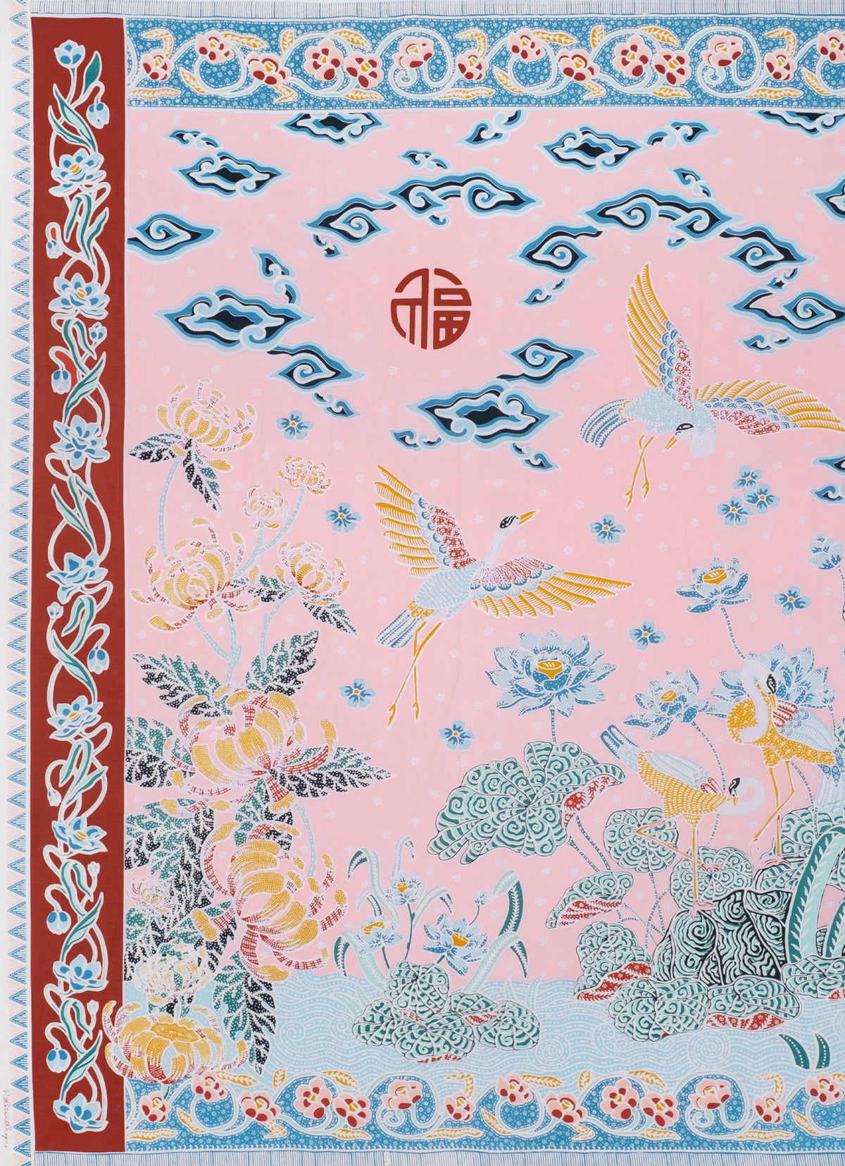 Taman Teratai - Kain Panjang Motif Batik Pithe