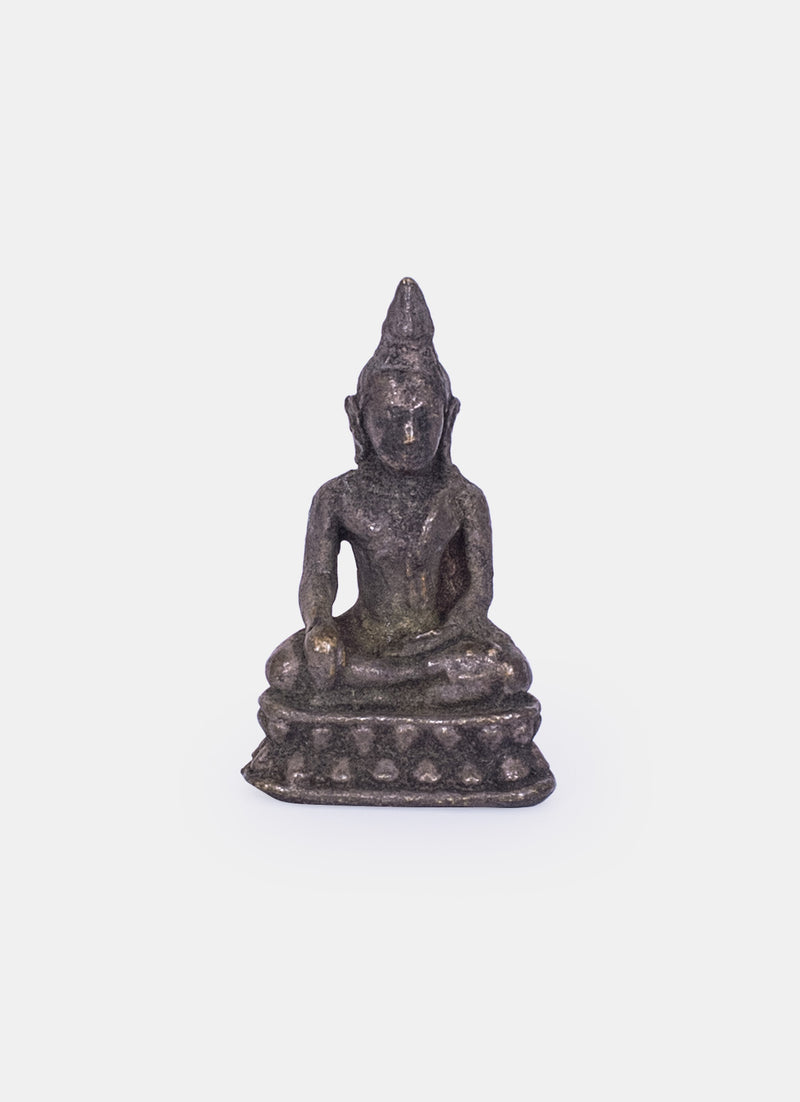 Copper Budha Lotus Statue