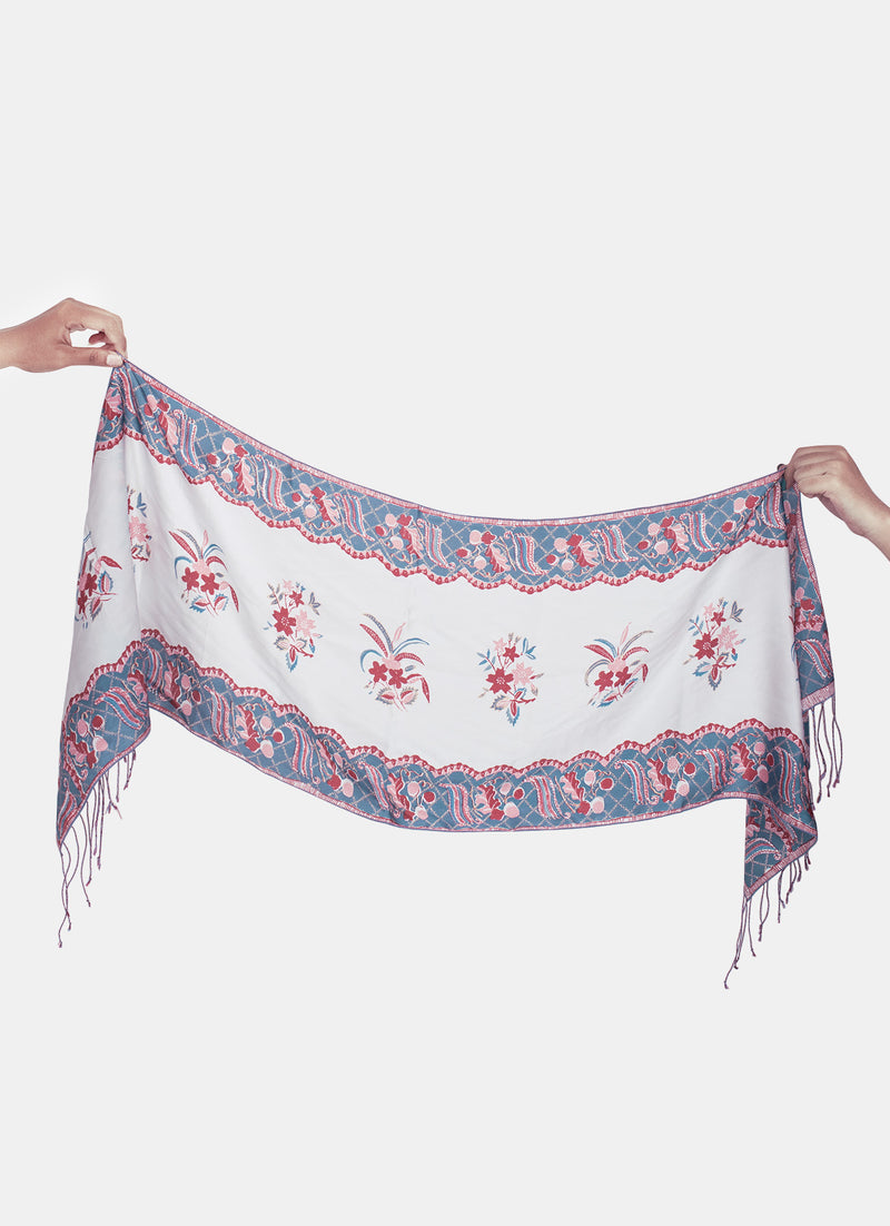 Small Silk Scarf – Natal Grey