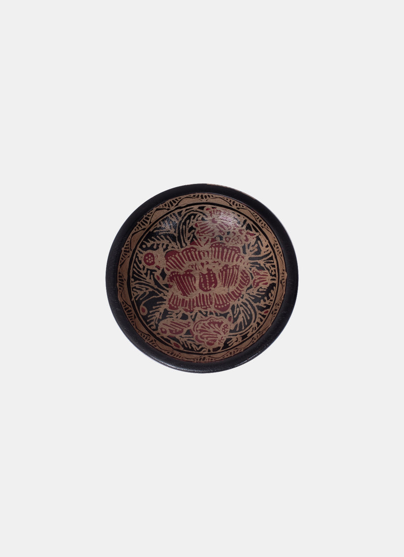 Wooden Batik HouseHold - Bowl Round Single 9