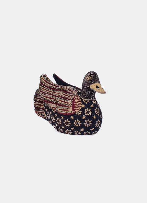 Wooden Batik Animal Duck