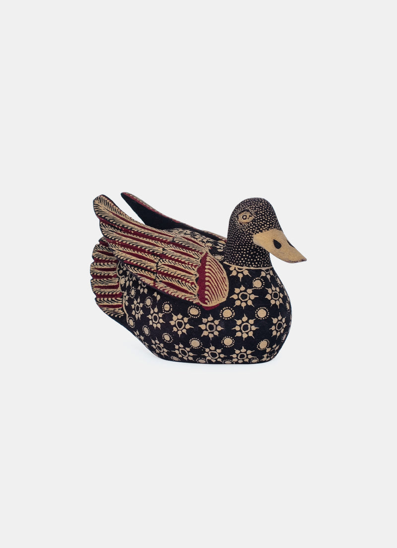 Wooden Batik Animal Duck