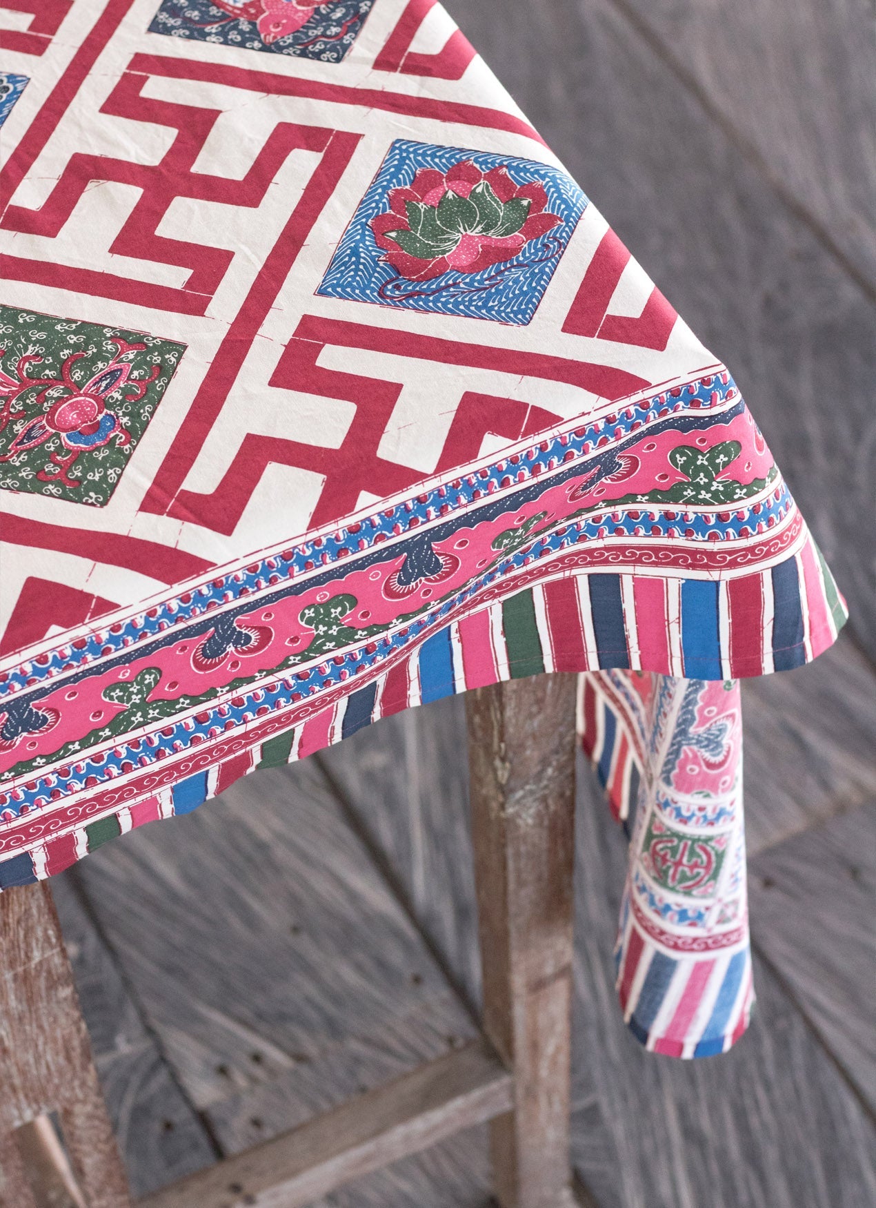 Banji References Table Cloth - Banji – Pithecanthropus Bali