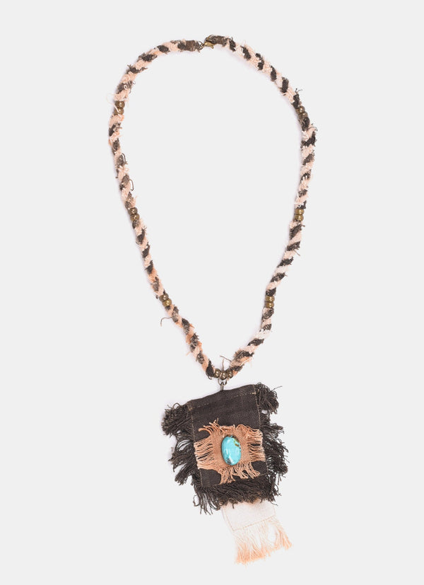 Turqoise Stone With Metal Necklace