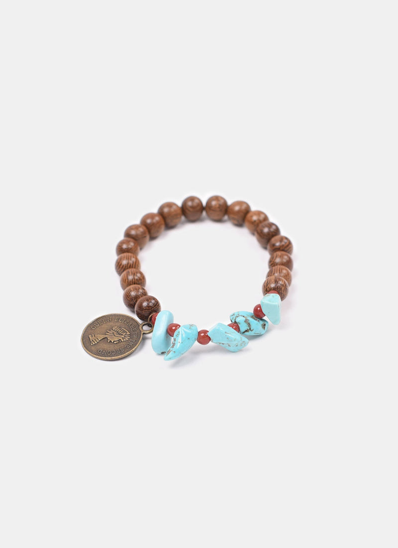 Stone With Metal Bracelet