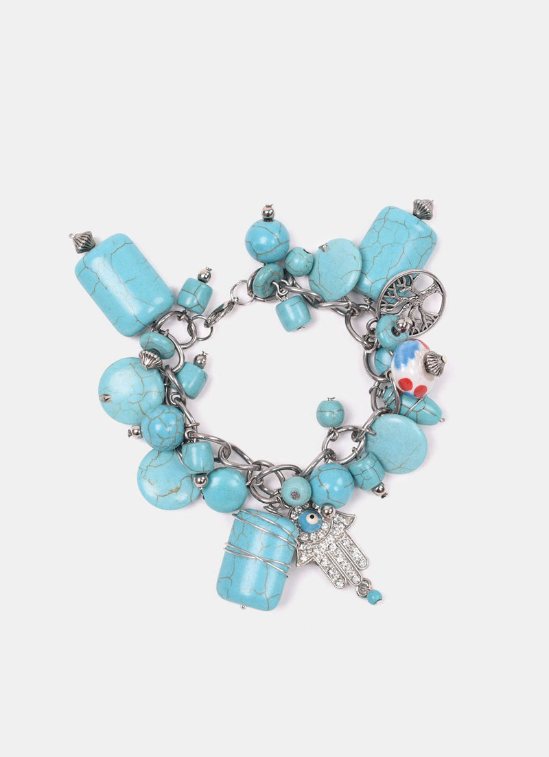 Stone With Nickle Bracelet
