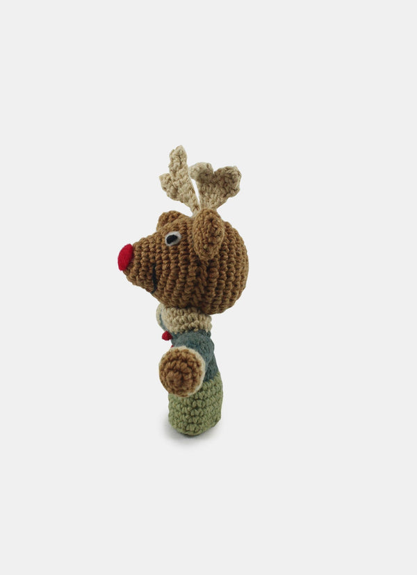 Finger Doll - Rudolph Deer