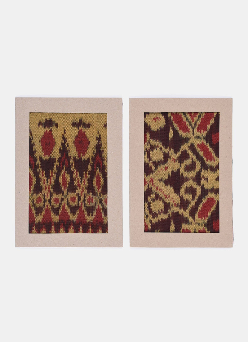 Large fabric Swatches – Ikat Jepara Set Of 2pc