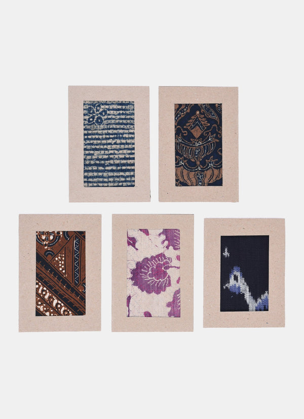 Small Fabric Swatches - Set of 5 Pcs