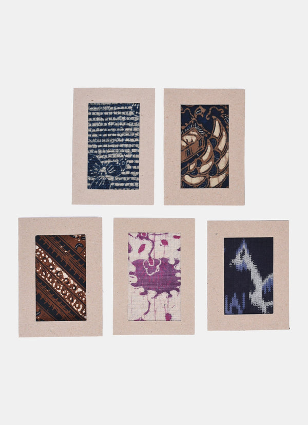 Small Fabric Swatches - Set of 5 Pcs
