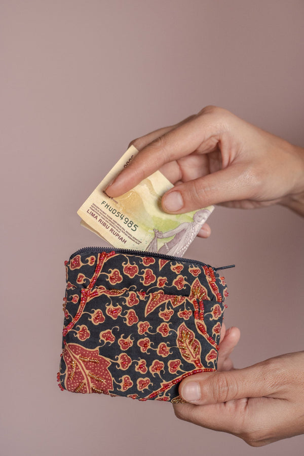 Garnet Coin Purse