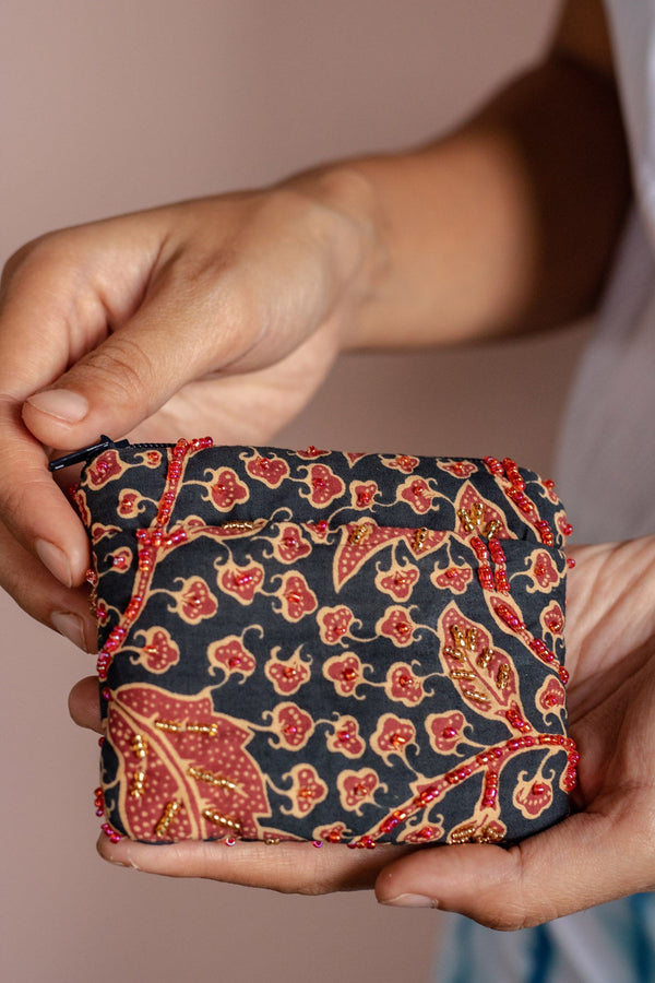 Garnet Coin Purse