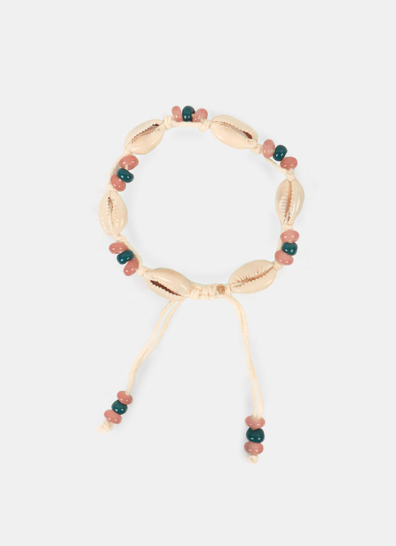 Shell With Beads Bracelet