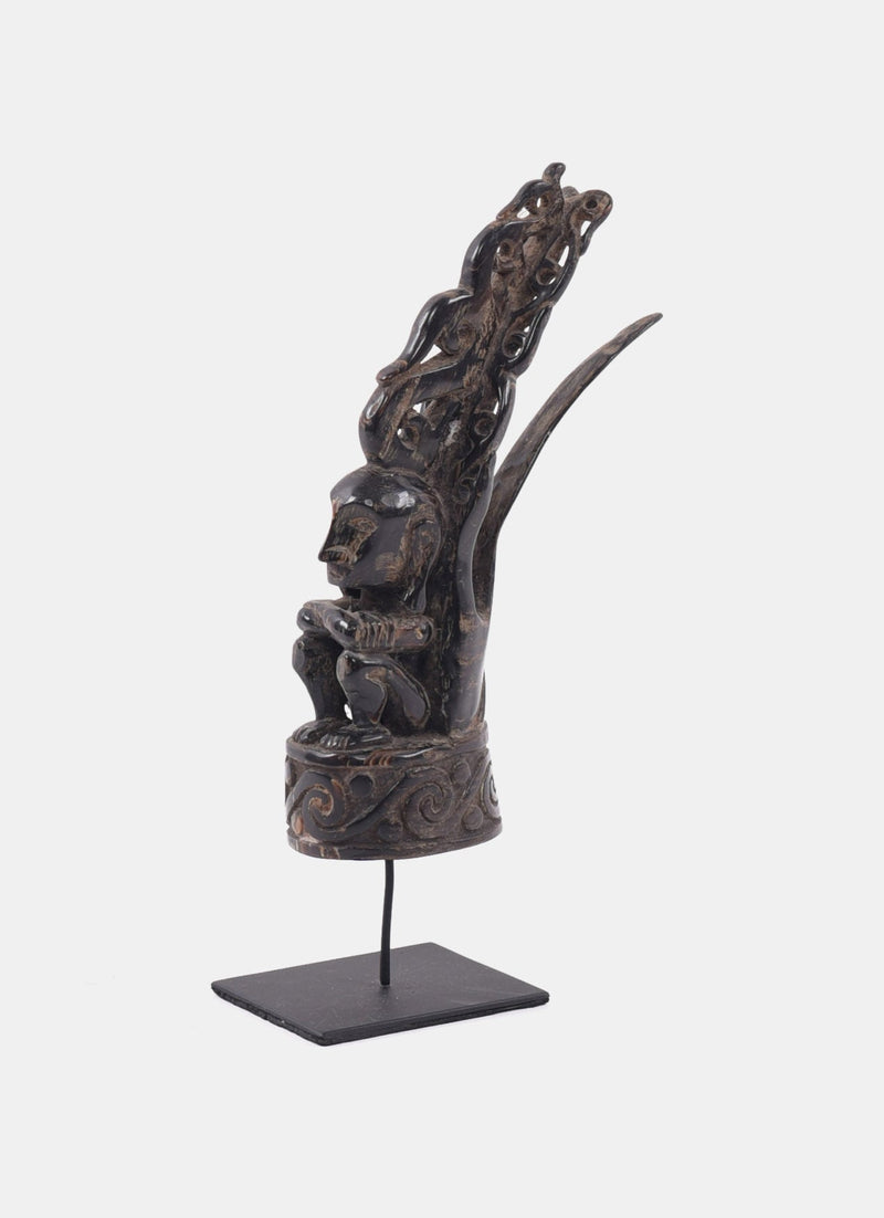 Horn Statue From Maluku Leti