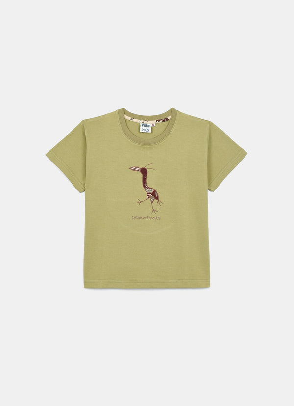 Kid’s Tee Single Animal – Goose Van Zueylen