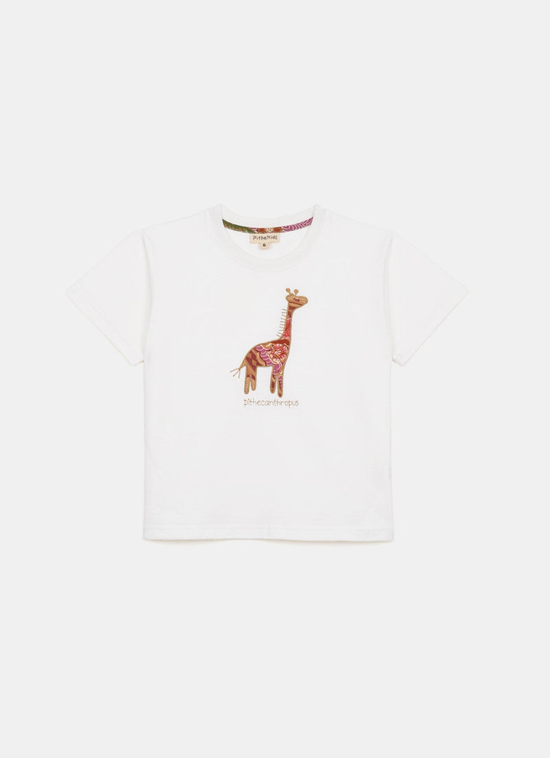 Kid’s Tee Single Animal – Giraffe Hokokai Merak