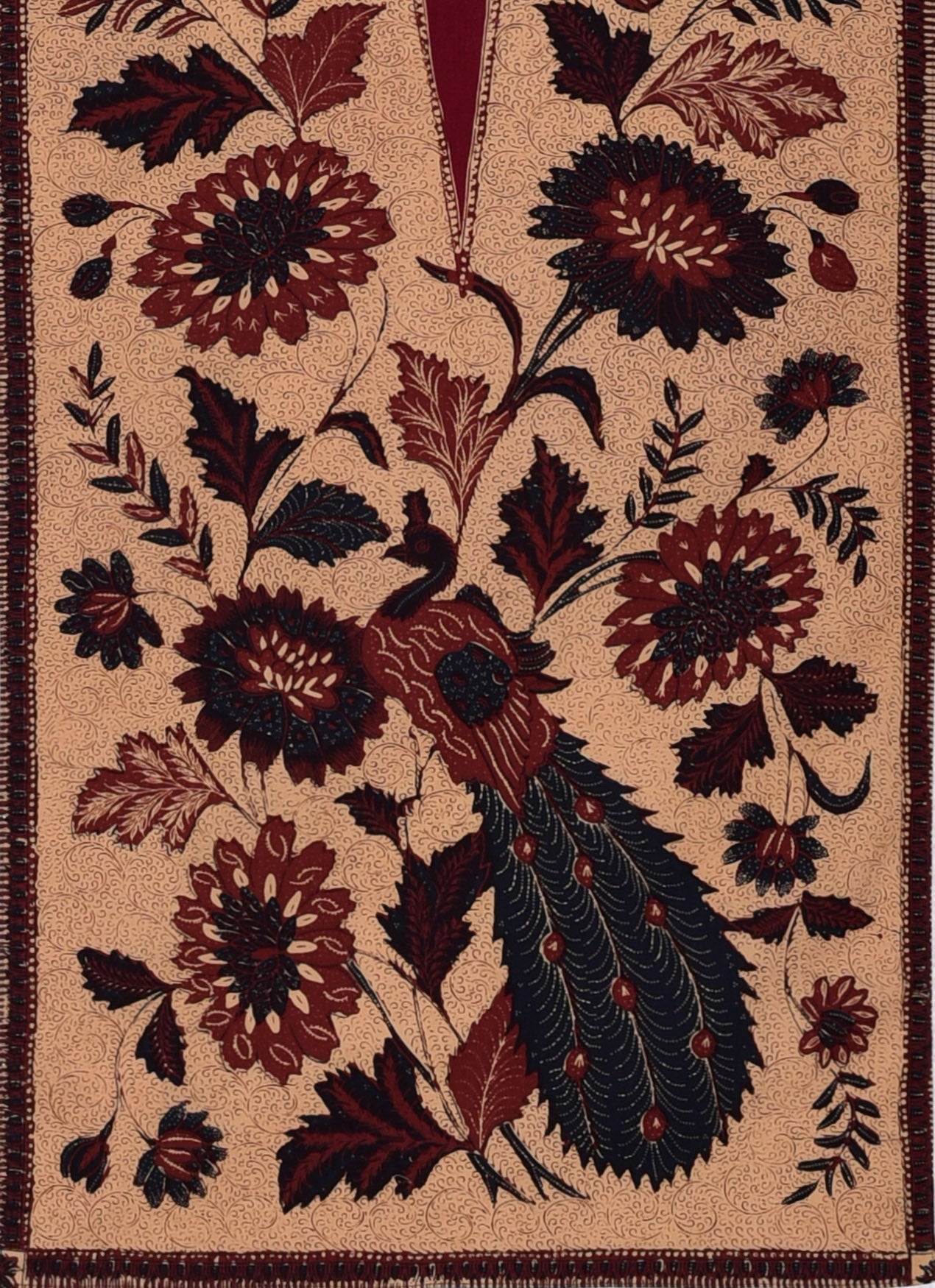 Merak Banyumas - Selendang Motif Batik Pithe – Pithecanthropus Bali